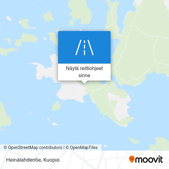 Heinälahdentie kartta