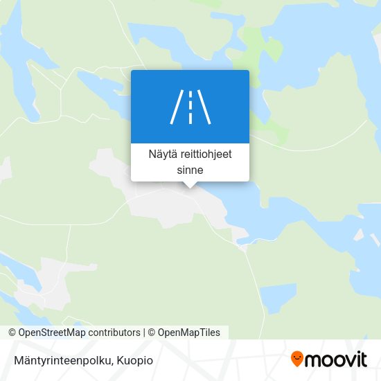 Mäntyrinteenpolku kartta