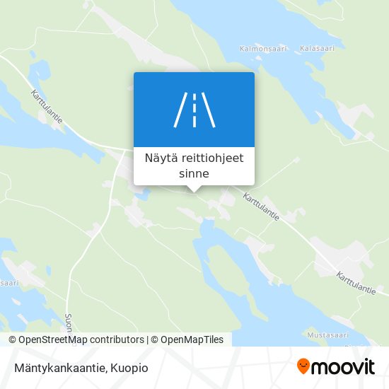 Mäntykankaantie kartta