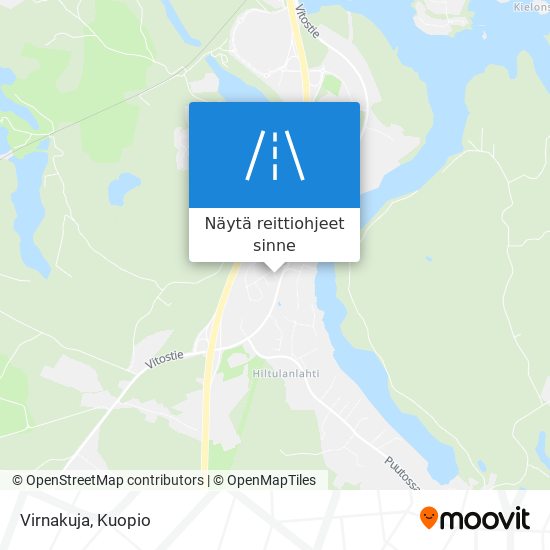 Virnakuja kartta