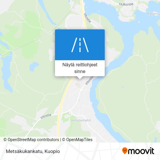 Metsäkukankatu kartta