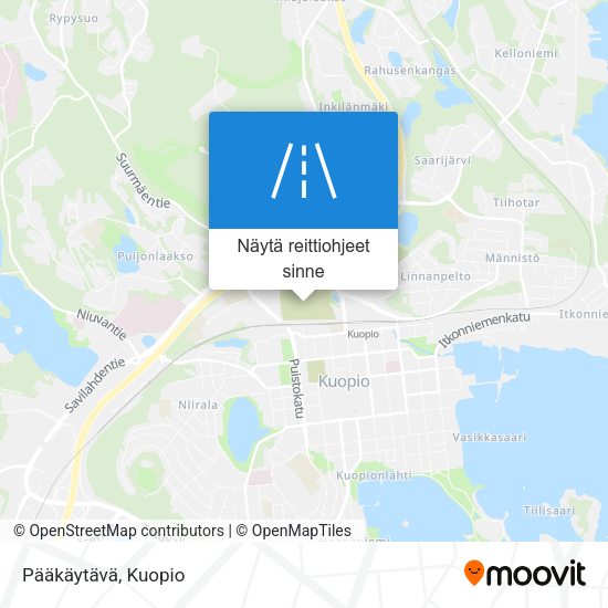 Pääkäytävä kartta
