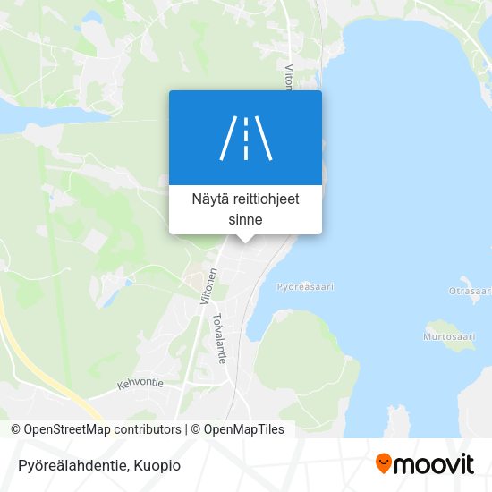 Pyöreälahdentie kartta