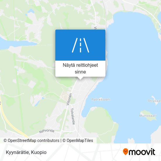 Kyynärätie kartta