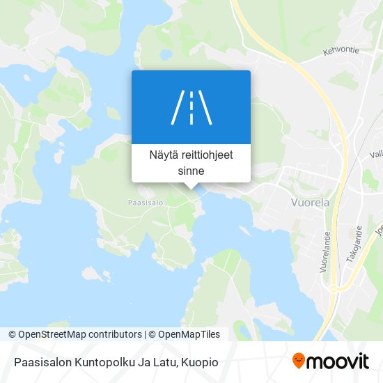Paasisalon Kuntopolku Ja Latu kartta