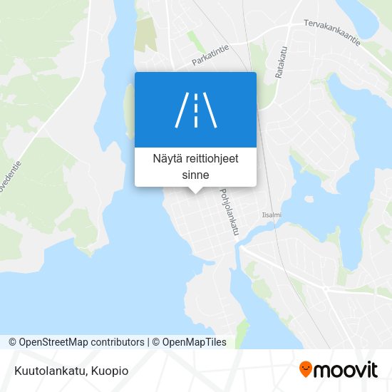 Kuutolankatu kartta