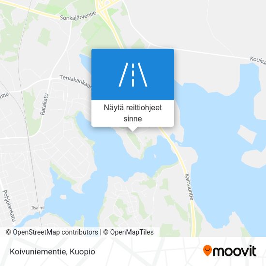 Koivuniementie kartta