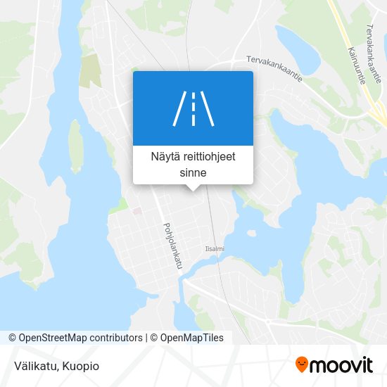 Välikatu kartta