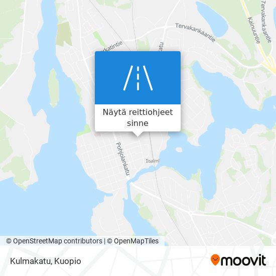 Kulmakatu kartta