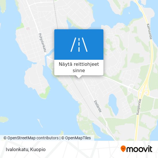 Ivalonkatu kartta