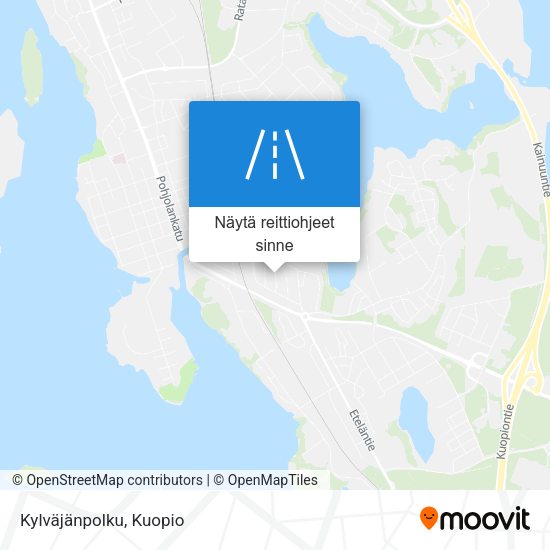 Kylväjänpolku kartta