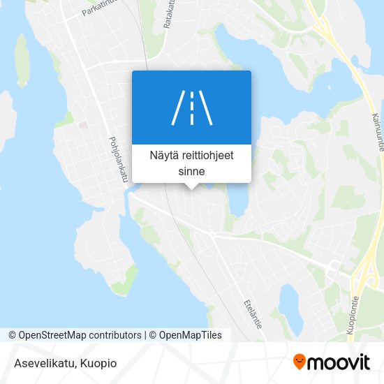 Asevelikatu kartta