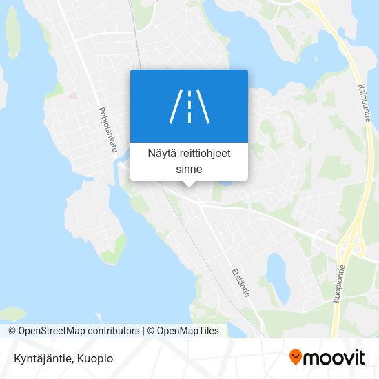 Kyntäjäntie kartta