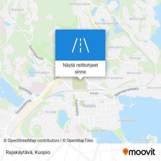 Rajakäytävä kartta