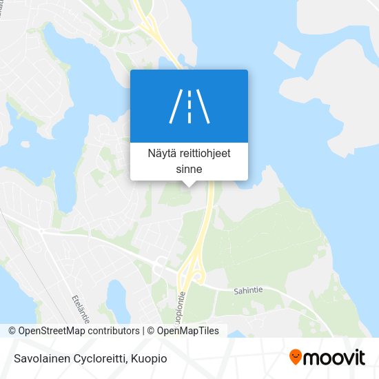Savolainen Cycloreitti kartta