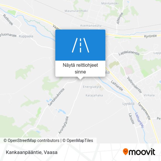 Kankaanpääntie kartta