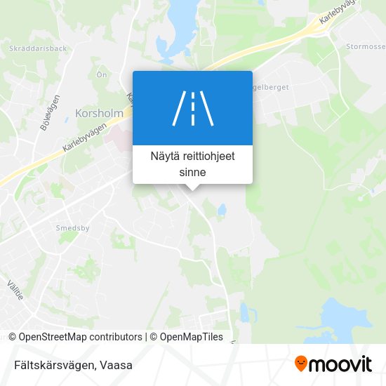 Fältskärsvägen kartta