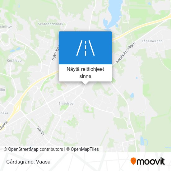 Gårdsgränd kartta