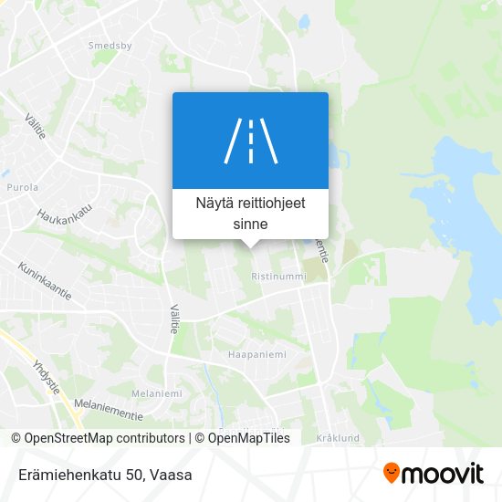 Erämiehenkatu 50 kartta