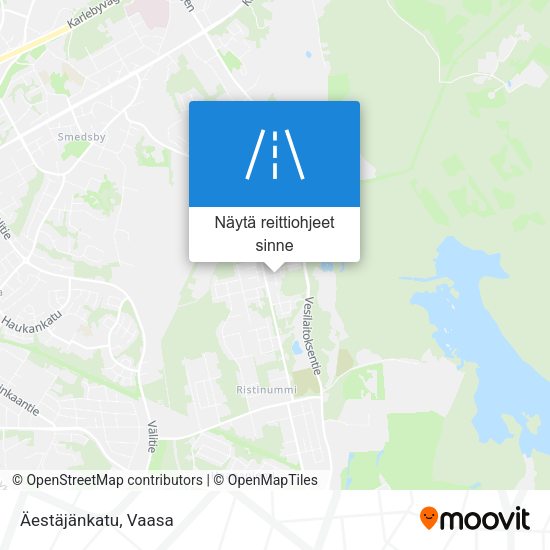 Äestäjänkatu kartta