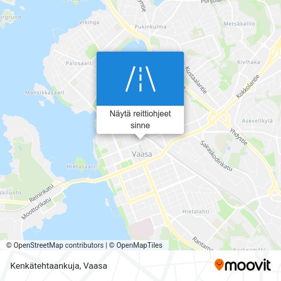 Kenkätehtaankuja kartta