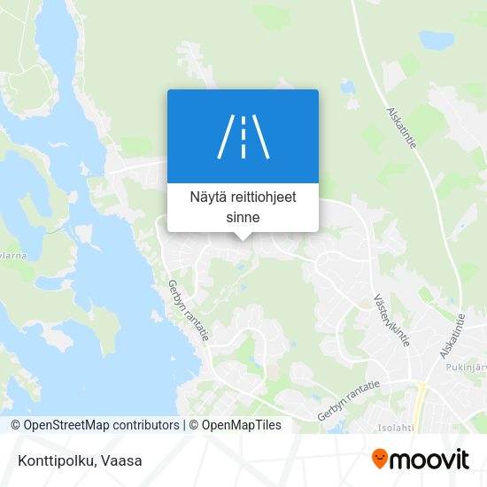 Konttipolku kartta