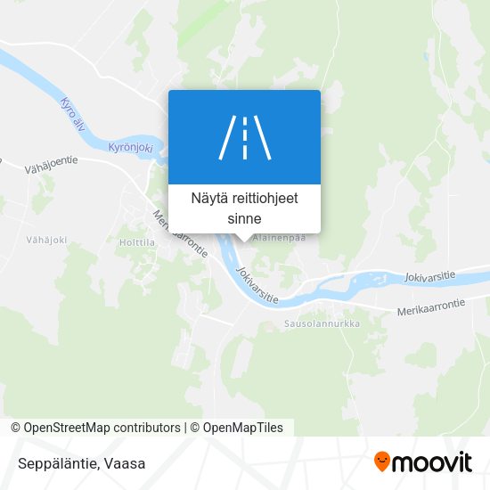 Seppäläntie kartta