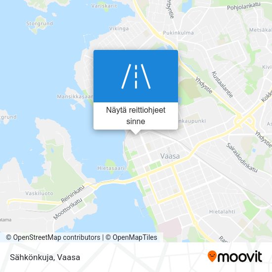 Sähkönkuja kartta