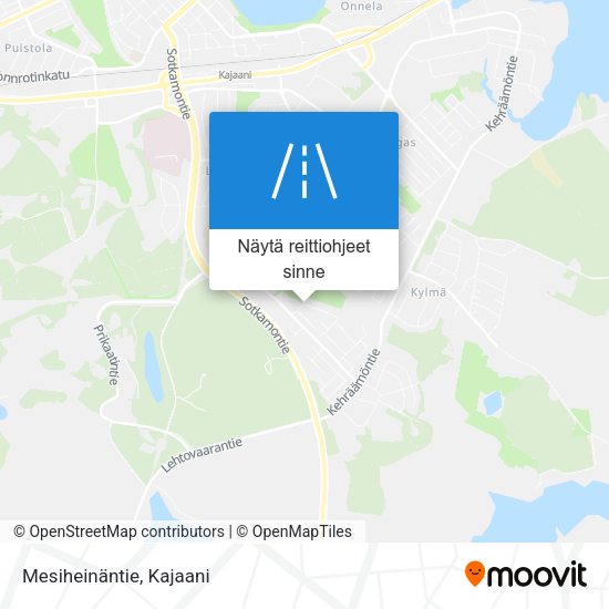 Mesiheinäntie kartta