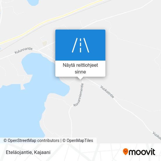 Eteläojantie kartta
