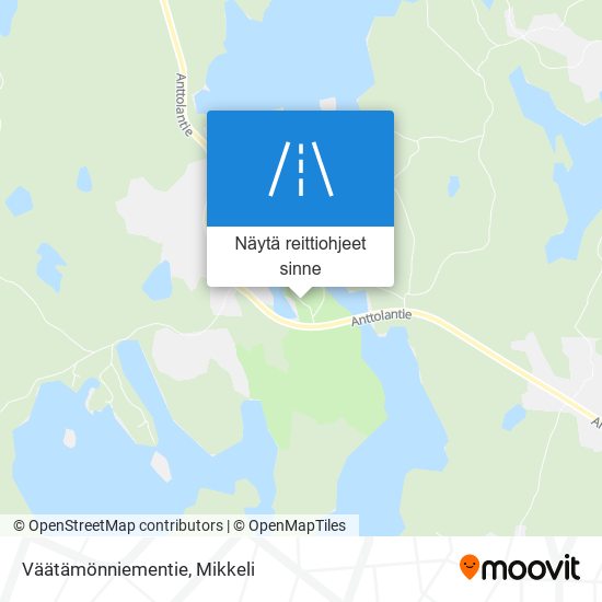 Väätämönniementie kartta