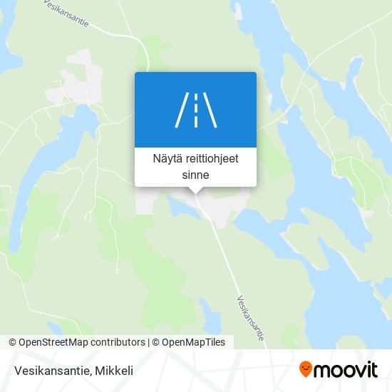 Vesikansantie kartta