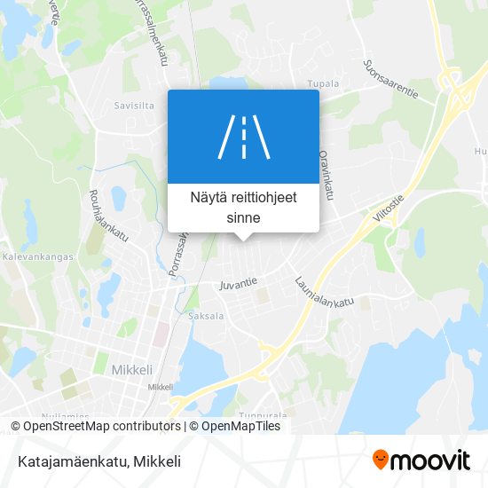 Katajamäenkatu kartta