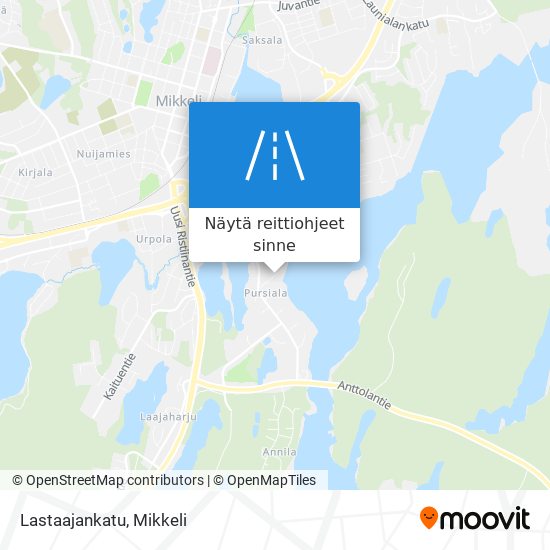 Lastaajankatu kartta