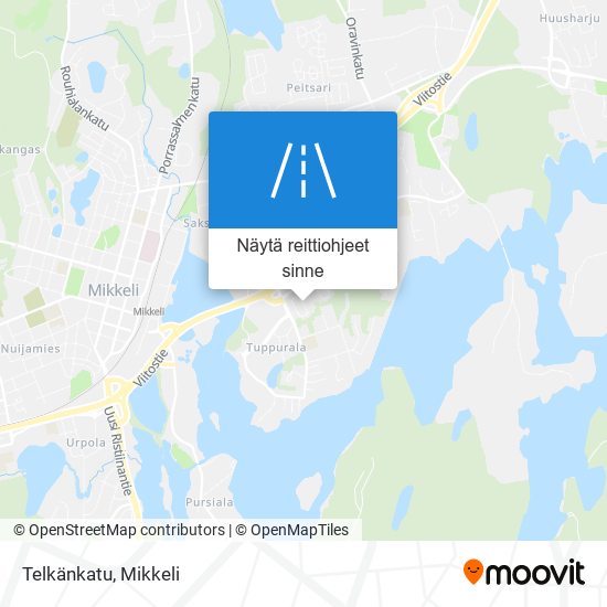 Telkänkatu kartta