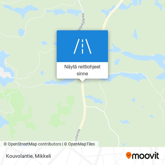 Kouvolantie kartta