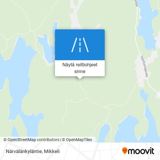 Närvälänkyläntie kartta