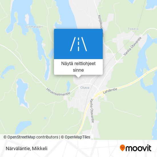 Närväläntie kartta