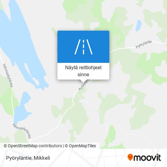 Pyöryläntie kartta