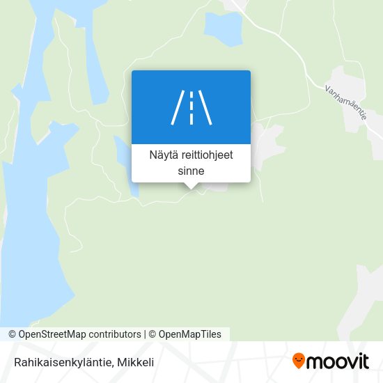 Rahikaisenkyläntie kartta