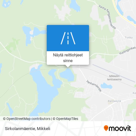 Sirkolanmäentie kartta