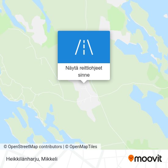 Heikkilänharju kartta