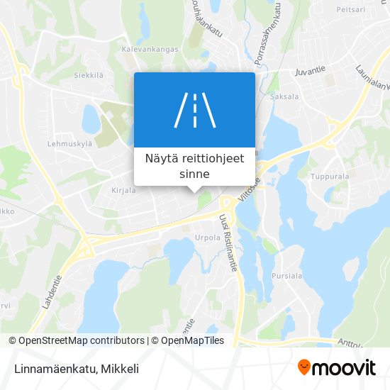 Linnamäenkatu kartta