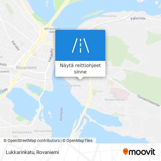 Lukkarinkatu kartta