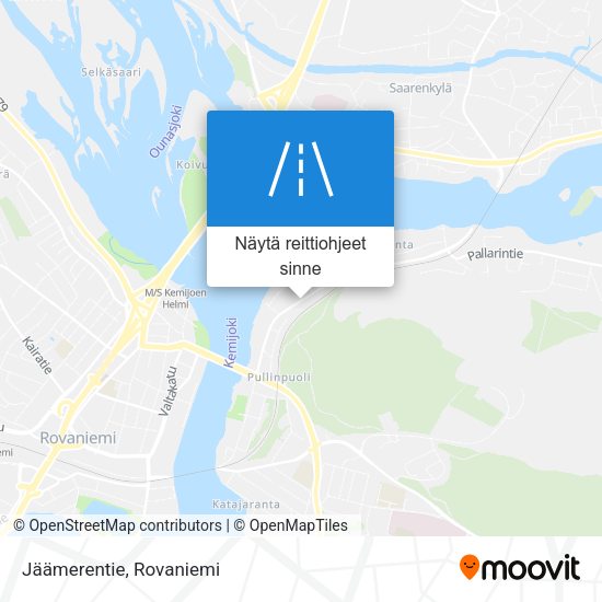 Jäämerentie kartta