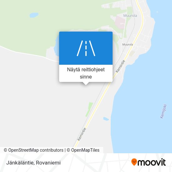 Jänkäläntie kartta