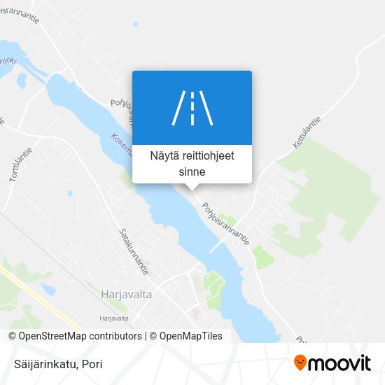 Säijärinkatu kartta