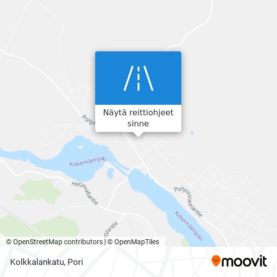 Kolkkalankatu kartta