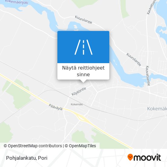 Pohjalankatu kartta