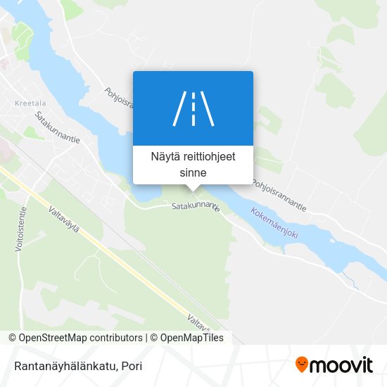 Rantanäyhälänkatu kartta